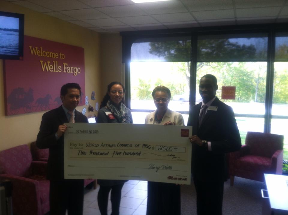 Thanks to Our Newest Supporter: Wells Fargo!