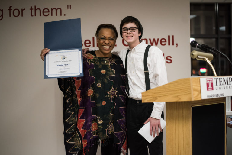 Maxim Foley, a home-schooled student, is a finalist in the 2018 International Poetry & Storytelling Competition!