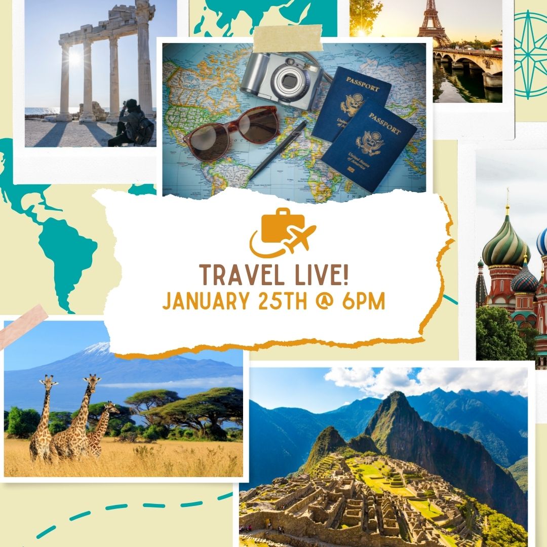 Travel Live Starts New Season — Tuesday, Jan. 25!