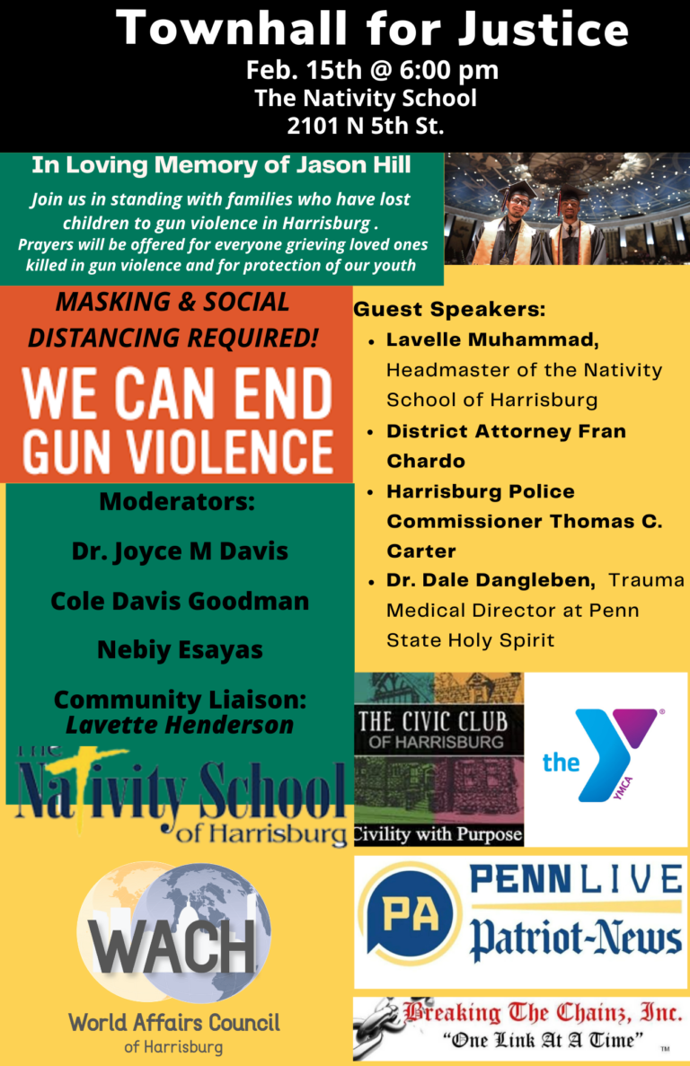 Read more about the article Town Hall for Justice – Gun Violence