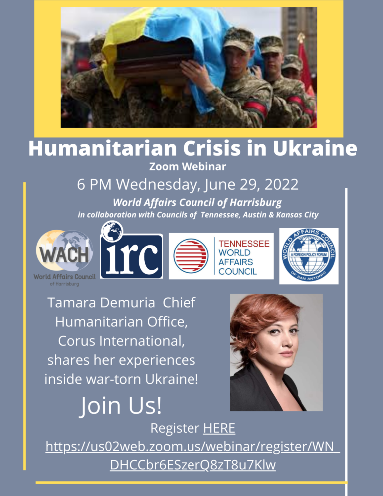 Read more about the article Humanitarian Crisis in Ukraine Webinar