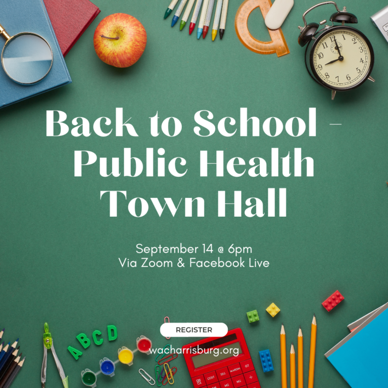 Read more about the article Back to School: Public Health Town Hall