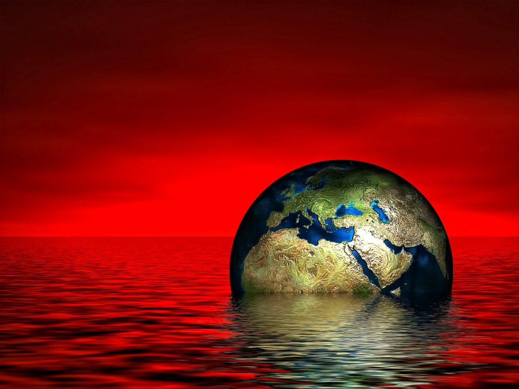 earth, globe, water- climate change