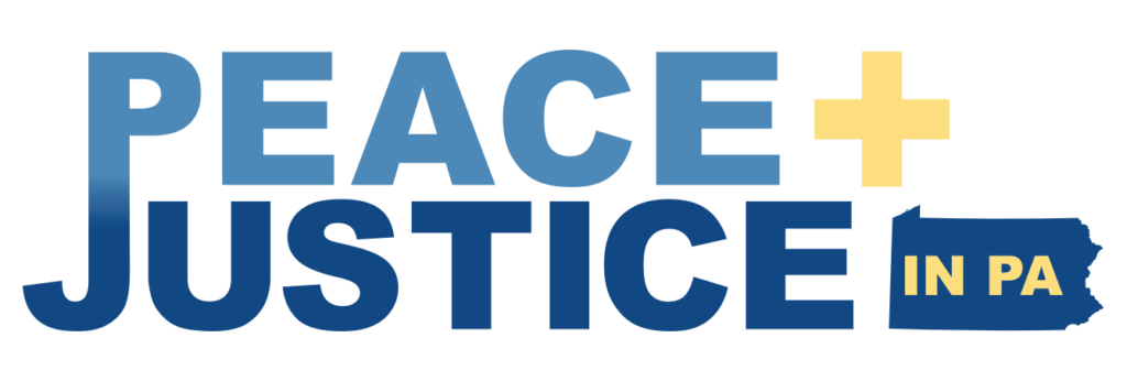 Peace + Justice in PA logo
